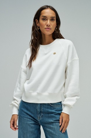Textured sweatshirt