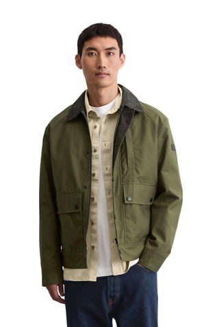 Water-repellent barn jacket
