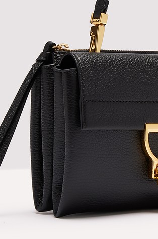 COCCINELLE Arlettis Signature Mini Handbag Black 3