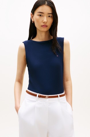 Ribbed Slim Tank Top