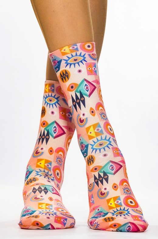 Wigglesteps Ho Ho Ho Check 1 Paire De Chausstte Femme