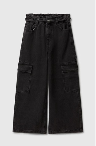 Loose fit jeans hlače s cargo žepoma