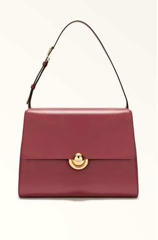 Usnjena torbica za čez ramo