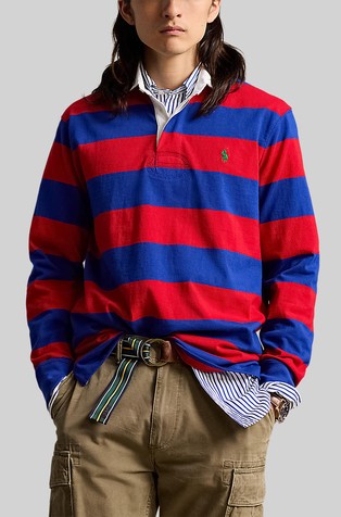 The iconic rugby shirt
