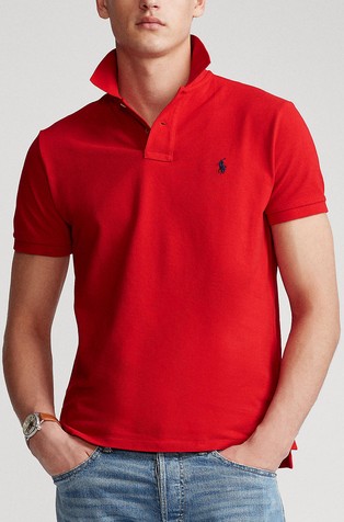 Custom slim fit polo majica s kratkimi rokavi