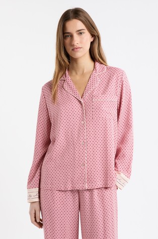 Monarque vzorčast srajčni zgornji del pižame