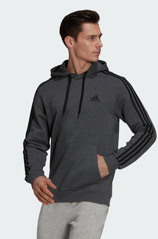 Essentials 3-Stripes pulover s kapuco