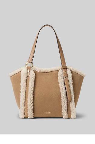 Tasha Small Suede Tote Bag