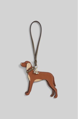 Leather Dog Charm
