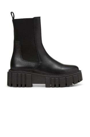 Christel chelsea usnjeni gležnjarji s platformo