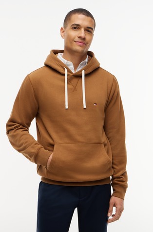 Cotton-blend Fleece Hoody