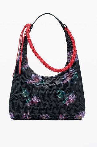 Torbica iz umetnega usnja z reliefnim vzorcem