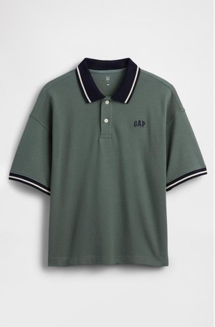 Gap logo polo majica s kratkimi rokavi za dečke