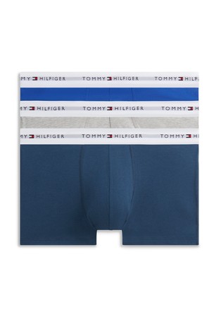 3-Pack Logo Waistband Trunks