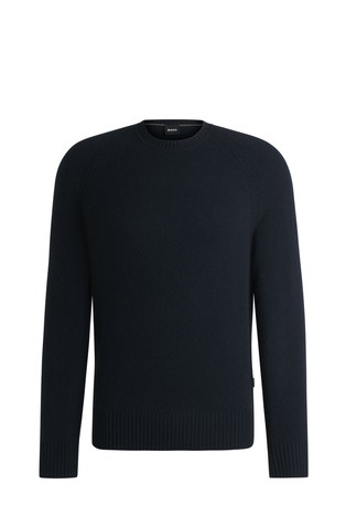 Crew-neck sweater in cashmere