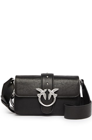 Mini Love Bag Slouchy biker usnjena torbica za čez ramo