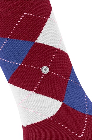 BURLINGTON Queen nogavice Večbarvna - Cranberry 3