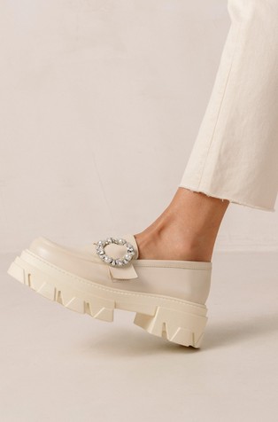 Trailblazer Crystal Leather Loafers