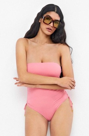 Enodelne kopalke s snemljivimi naramnicami