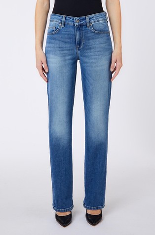 Ravne jeans hlače