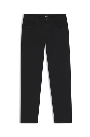 Delaware slim fit hlače iz raztegljivega bombažnega gabardena
