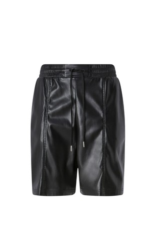 Kratke hlače iz umetnega usnja