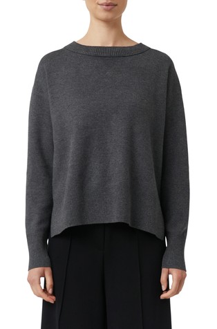 Pleten pulover iz viskozne mešanice