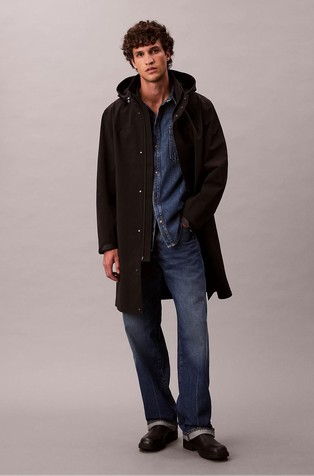 3-in-1 Tech vodoodbojen kratek plašč s kapuco