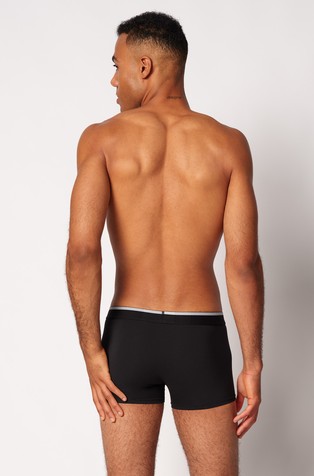 SKINY Cotton Multipack paket 3 boksaric Črna - Black 3