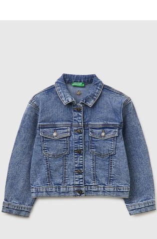 Oversized denim jacket