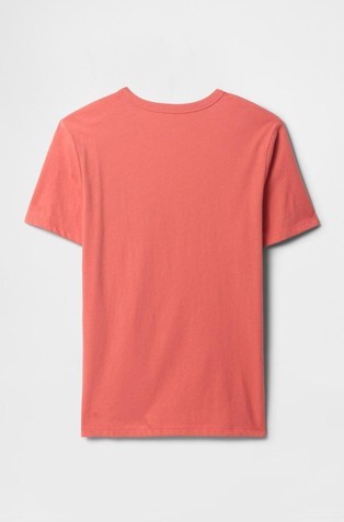 GAP Gap logo majica z kratkimi rokavi za dečke Rdeča - Watermelon Ice 2