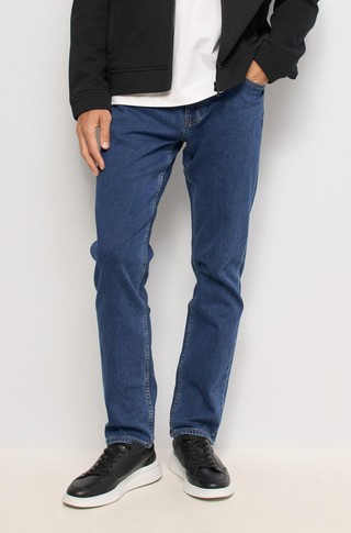 S-Activ jeans hlače z zatezno vrvico