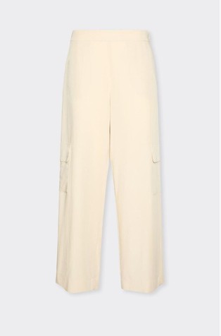 Cargo hlače iz mešanice liocela in lana