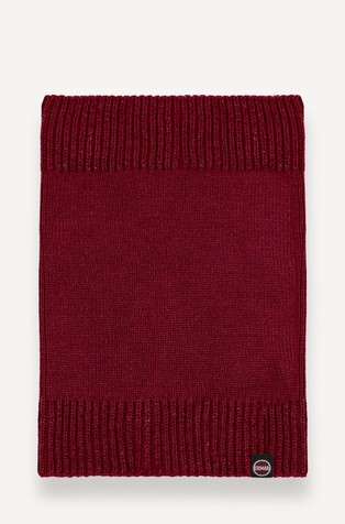 Neck warmer with lurex details