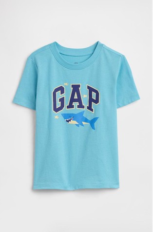 Gap logo majica s kratkimi rokavi za malčke