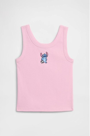 GapKids × Disney Lilo and Stitch Ribbed Tank Top