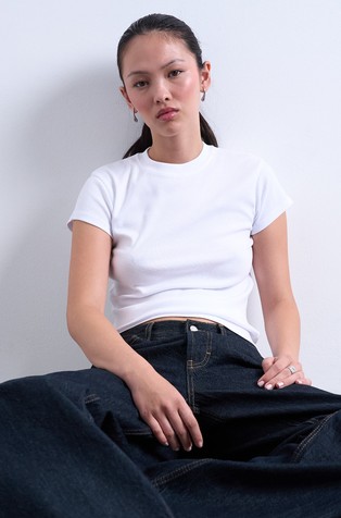 TSEVERYDAY bombažna majica s kratkimi rokavi