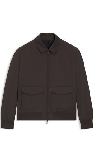 Beckham x Boss jacket in water-repellent twill