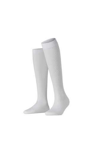Tessellating 25 DEN Women Knee-high Socks