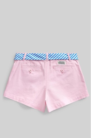 RALPH LAUREN Chino kratke hlače s pasom Roza - Pink 2