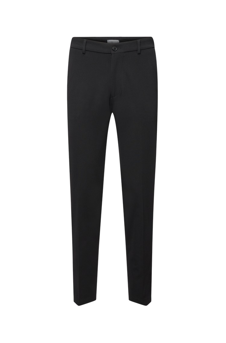 DRYKORN Slim fit chino hlače iz najlonske jersey tkanine Črna - Black 