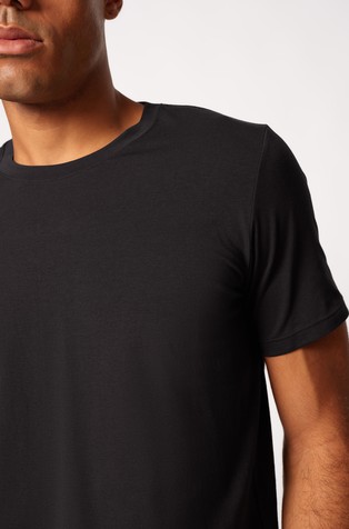 SKINY Night In Mix &amp; Match zgornji del pižame s kratkimi rokavi Črna - Black 3