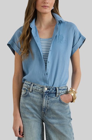 Linen Short-sleeve Shirt