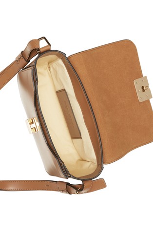 MARC O'POLO Shoulder bag small in leather True Camel 5