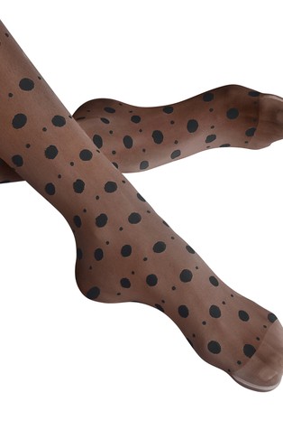 FALKE Snow Dot 25 DEN Tights Black 6