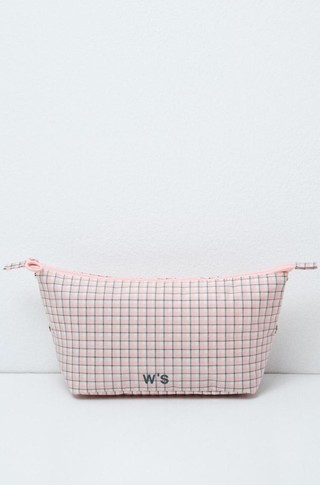 Plaid vanity case