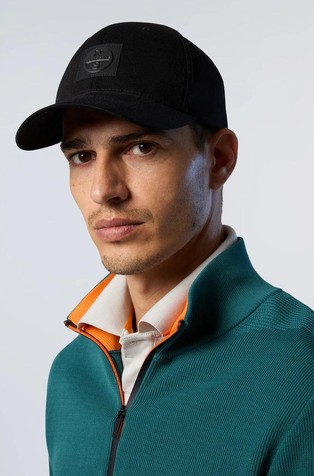 NORTH SAILS Flexfit® baseball cap with patch Black 3