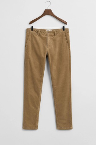 Slim Fit Corduroy Chinos