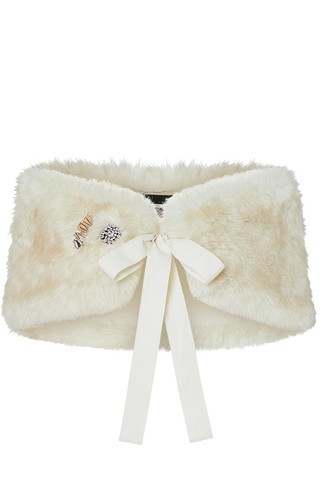 Faux fur scarf