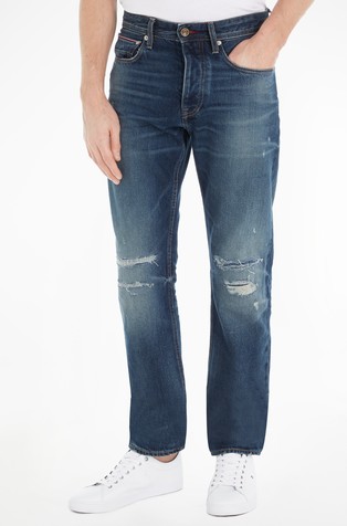 TOMMY HILFIGER Mercer regular distressed jeans | Emporium